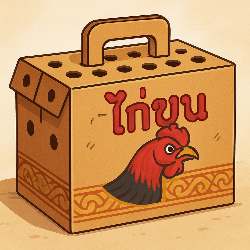 “กล่องใส่ไก่ชนกล่องไก่ชนกล่องกระดาษใส่ไก่ชน”